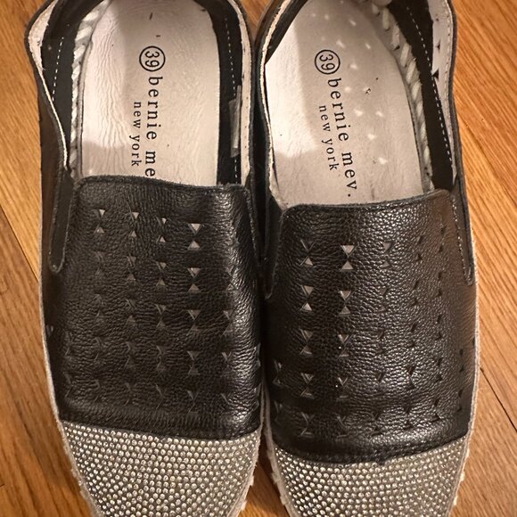 Bernie Mev Glitter Slip-On Sneakers Size 8.5 - Picture 2 of 5